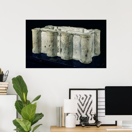 Poster Modèle de la Bastille (Bureau à domicile)