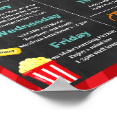 Poster Modèle de la semaine d'appréciation du personnel e (Coin)