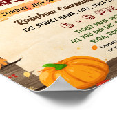 Poster Modèle de l'affiche de l'événement Turkey Trot (Coin)