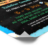 Poster Modèle de l'affiche du prospectus de l'événement (Coin)