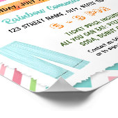 Poster Modèle de l'affiche du prospectus du jour du pyjam (Coin)