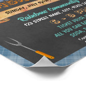 Poster Modèle de l'événement de collecte de fonds Fish Fr (Coin)