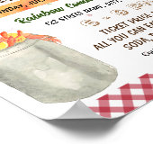 Poster Modèle de l'événement de collecte de fonds pour l' (Coin)