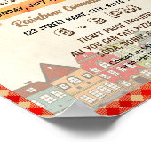 Poster Modèle de l'événement du Parti de blocs de quartie (Coin)