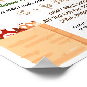 Poster Modèle de l'événement Food Drive (Coin)