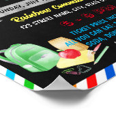 Poster Modèle de l'événement scolaire de chasse aux bêtes (Coin)