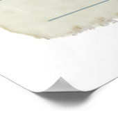 Poster Modèle de lignes de texture d'écriture papier (Coin)
