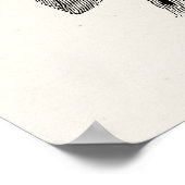 Poster Modèle de l'illustration d'oiseaux de Chouette vin (Coin)