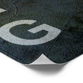 Poster Modèle de Lion branché Nature Animal Le Roi Photo (Coin)