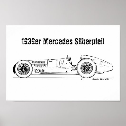 Poster Modèle de l'union automatique allemande 1939 Arrow (Devant)