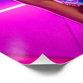 Poster Modèle de maillot de bain holographique (Coin)