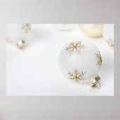 Poster Modèle de Noël à la haute clé (Devant)