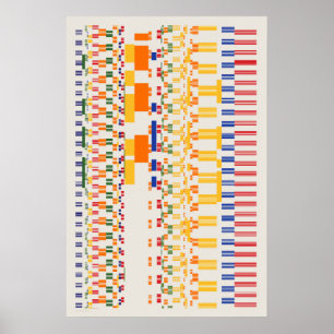 Poster Modèle de nombres de Ramanujan