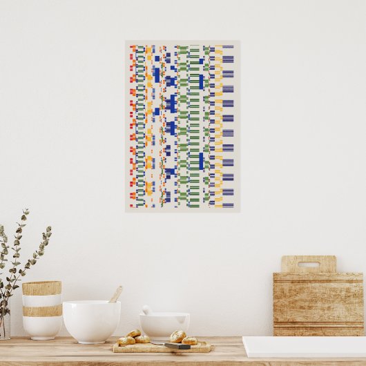 Poster Modèle de nombres de Ramanujan (Cuisine)