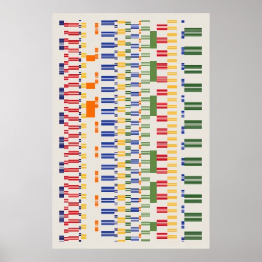 Poster Modèle de nombres de Ramanujan (Devant)