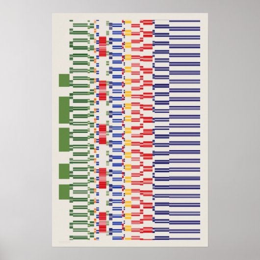 Poster modèle de nombres de Ramanujan (Devant)