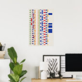 Poster Modèle de nombres de Ramanujan (Bureau à domicile)
