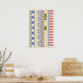 Poster Modèle de nombres de Ramanujan (Cuisine)