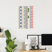 Poster Modèle de nombres de Ramanujan (Bureau à domicile)