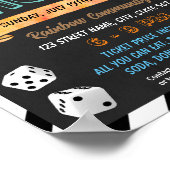 Poster Modèle de nuit Bunco (Coin)