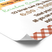 Poster Modèle de prospectus de vente de gâteaux (Coin)