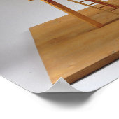 Poster Modèle de reconstruction du design de da Vinci (Coin)