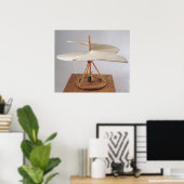 Poster Modèle de reconstruction du design de da Vinci (Bureau à domicile)