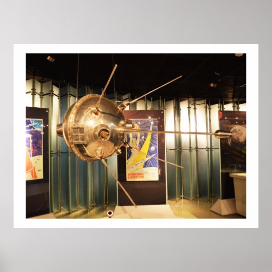 Poster Modèle de station spatiale automatisée Luna 1 (Devant)