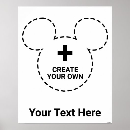 Poster Modèle de texte (Devant)