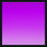 Poster Modèle de texte personnalisé de l'Arrière - plan d<br><div class="desc">Beau dégradé violet Arrière - plan Modèle de texte personnalisé - Ajoutez simplement votre propre texte</div>