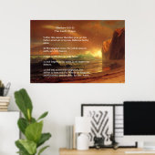 Poster Modèle d'Écriture, Le Notre Père (Bureau à domicile)