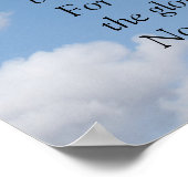 Poster Modèle des Ecritures - La Prière du Seigneur (Coin)