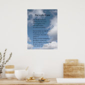 Poster Modèle des Ecritures - La Prière du Seigneur (Cuisine)