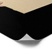 Poster Modèle des signes de protestation en carton (Coin)