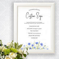 Modèle des signes Mariage universel Fleur sauvage