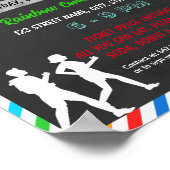 Poster Modèle d'événement Marathon (Coin)