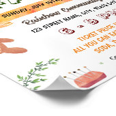 Poster Modèle d'événements de Foire de l'artisanat (Coin)