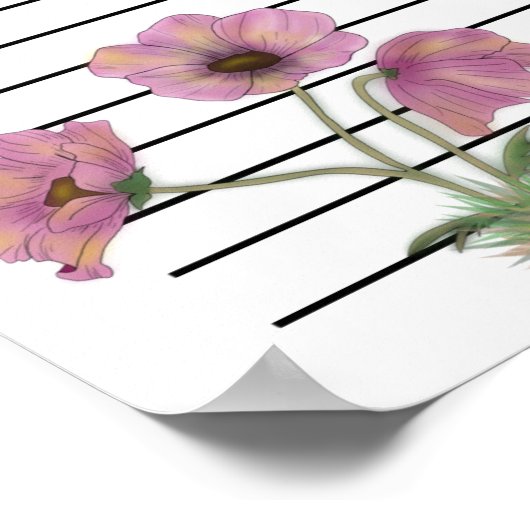 Poster Modèle d'insertion pour planner numérique (Coin)