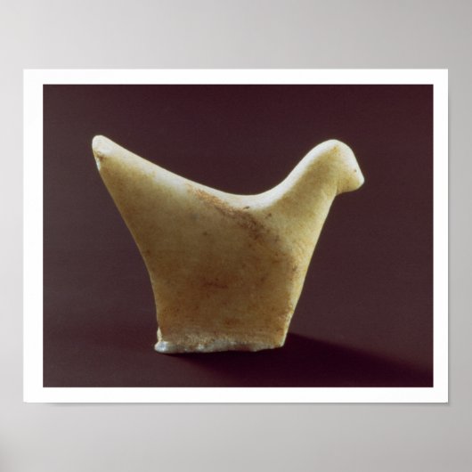 Poster Modèle d'oiseau, début Cyclade, c.2800-2300 av. J. (Devant)