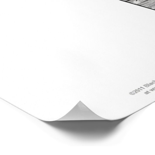 Poster Modèle du Bulletin de l'Église réimprimable (Coin)