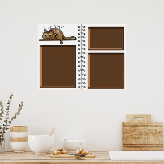 Poster Modèle du gestionnaire numérique Insertion Sticker (Cuisine)