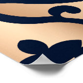 Poster Modèle du panneau de découpe laser (Coin)