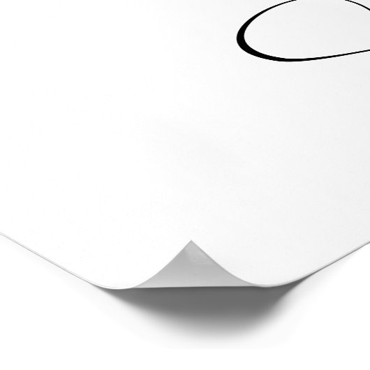 Poster Modèle du programme de mariage du code QR, Mariage (Coin)