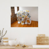 Poster Modèle éléphant (Cuisine)