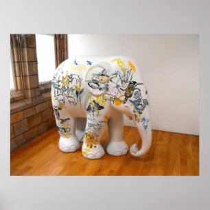 Poster Modèle éléphant