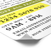 Poster Modèle féminin, Opticien, Praticien Technique (Coin)