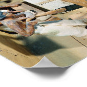 Poster Modèle funéraire d'un atelier de menuiserie (Coin)