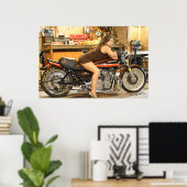 Poster Modèle Hot + Un Dragbike Hot Classic (Bureau à domicile)
