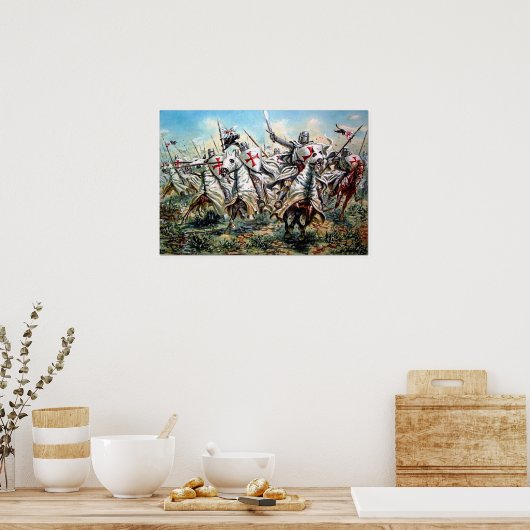 Poster Modèle im Angriff (Cuisine)