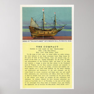 Poster Modèle Mayflower